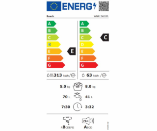 Bosch WNA13401PL práčka so sušičkou