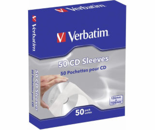 Verbatim CD/DVD Papersleeve 50-Pack