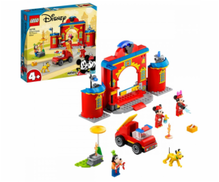 LEGO® Disney 10776 Hasičská stanica a auto Mickeyho a pri...