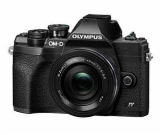 Olympus OM-D E-M10 Mark IV Kit + 14-42 Pancake Zoom black