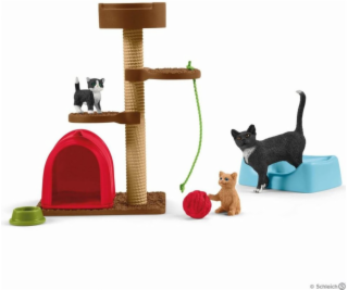 Schleich Farm World 42501 Playtime for cute cats