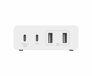 Belkin Charger 108W 4-Port GaN, 2xUSB-C 2xUSB-A  WCH010vfWH