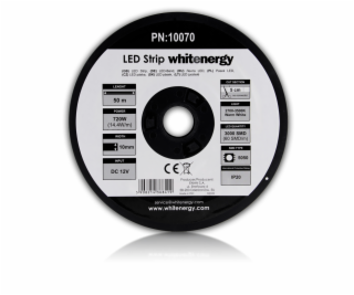 WE LED páska 50m SMD5050 14.4W/m 10mm teplá bílá