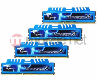 Pamäť G.Skill RipjawsX, DDR3, 32 GB, 1600 MHz, CL9 (F3-16...