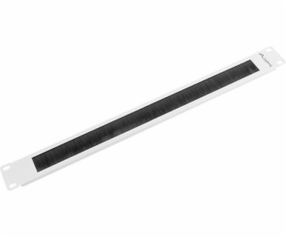  LANBERG 19" BRUSH PANEL 1U GREY