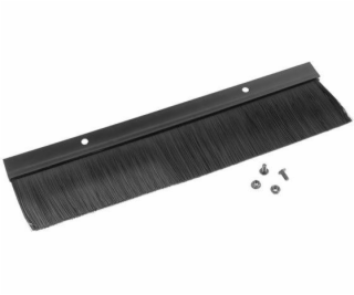  LANBERG 19" CABLE ENTRY BRUSH PANEL BLACK