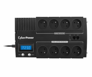 CyberPower BRICs Series II SOHO LCD UPS 1000VA/600W, česk...