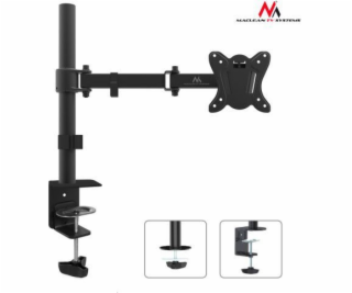 Maclean MC-690 TV mount 68.6 cm (27 ) Black Stolný držiak