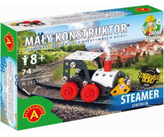 Mały Konstruktor Steamer Ciuchcia