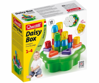 Układanka Daisy box chunky pegs, 28 elementów