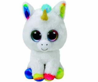 Maskotka TY Beanie Boos - biały jednorożec, Pixy 24 cm