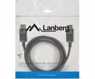 Lanberg CA-DPDP-10CC-0018-BK DisplayPort cable 1.8 m Black