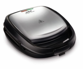 Tefal SW341D12 sandwich maker 700 W Black Stainless steel