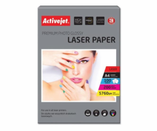 Activejet AP4-200G100L photo paper for laser printers; A4...