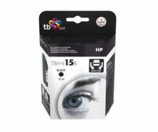 Ink. kazeta TB kompat. s HP C6615DE (No.15) Black