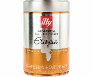 Illy Monoarabica Etiopia zrnková káva 250 g