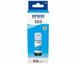 EPSON ink bar 103 EcoTank Cyan ink bottle