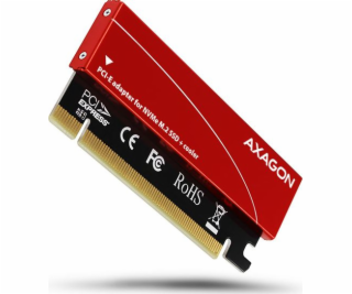 AXAGON PCEM2-S, PCIe x16 - M.2 NVMe M-key slot adaptér, +...