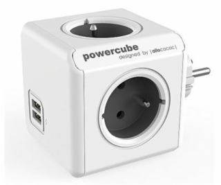 Allocacoc PowerCube Original USB Grey