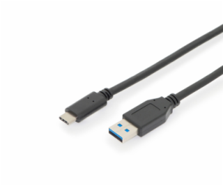 Digitus Připojovací kabel USB typu C, typ C na A M/M, 1,0...