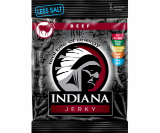 INDIANA Jerky hovězí, Less Salt 25g