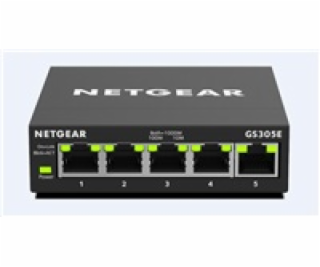 Netgear GS305E 5-port Gigabit Plus Switch, smart managed