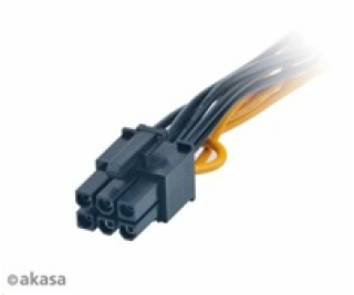 Kabel Akasa 2xSATA -> 6pin PCIe 0,15m