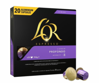 NESPRESSO PROFONDO KAPSLE 20ks LOR