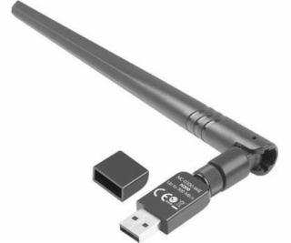 Lanberg N300 USB 2.0 sieťová karta (NC-0300-WIE)