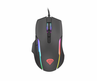 Tichá herní myš Genesis Xenon 220, RGB podsvícení, softwa...
