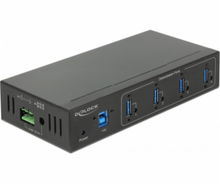 Delock Externer Industrie Hub 4 x USB 3.0 Typ-A, USB-Hub ...