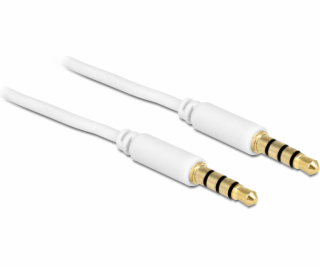 Delock Cable Stereo Jack 3.5 mm 4 pin male > male 2 m