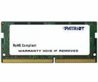 Pamäť pre notebook Patriot SODIMM DDR4 8GB 2400MHz CL17 (...