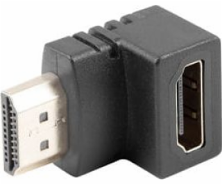 Adaptér AV Lanberg HDMI - HDMI czarny (AD-0033-BK)