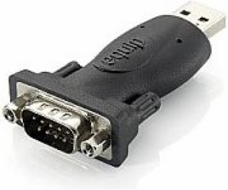 Adaptér USB Equip USB - RS-232 Czarny (133382)