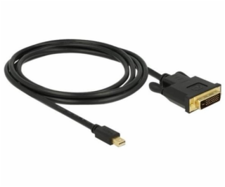 Delock Kábel mini Displayport 1.1 samec > DVI 24+1 samec 2 m