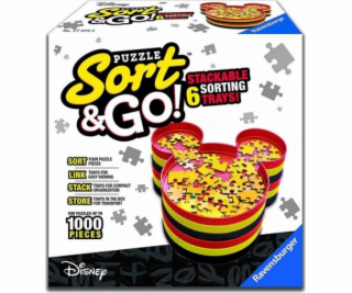 Pojemniki na puzzle Mickey s Sort&Go! 