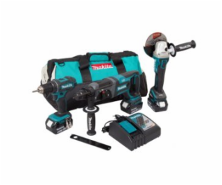 MAKITA Aku sada DGA504+DHR241+DDF482 Li-