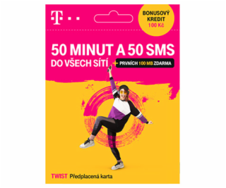 T-Mobile SIM Twist 50 MINUT A 50 SMS