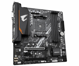 GIGABYTE MB Sc AM4 B550M AORUS ELITE, AMD B550, 4xDDR4, 1...