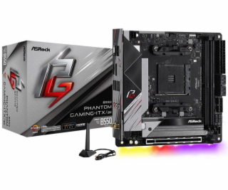 ASRock B550 Phantom Gaming-ITX/ax/AM4/2x DDR4 DIMM/HDMI/D...