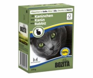 BOZITA Cat kousky v omáčce králík TP 37