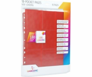 Gamegenic Gamegenic: 18-Pocket Pages Sideloading - Red (1...