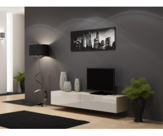 Cama TV Stand VIGO  180  30/180/40 sonoma/white gloss