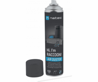 Natec stlačený vzduch RACCOON AIR 600 ml