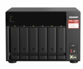 QNAP TS-673A-8G (4C/Ryzen V1500B/2,2GHz/8GBRAM/6xSATA/2xM...