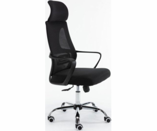 Topeshop FOTEL NIGEL CZERŃ office/computer chair Padded s...