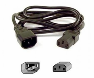 Kabel síťový prodlužovací 230V 1,8m (pro zdroj, monitor)