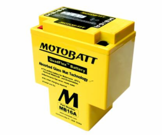 Baterie Motobatt MB16A 17,5Ah, 12V, 2 vývody 