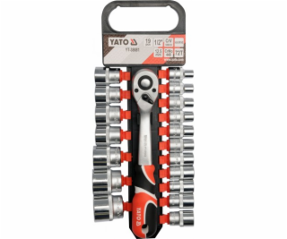 Yato YT-38681 Socket wrench set 19 pc(s)